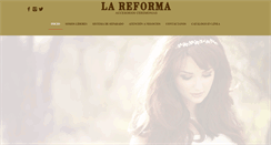 Desktop Screenshot of lareforma.com.mx
